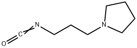 Pyrrolidine, 1-(3-isocyanatopropyl)- (9CI) Struktur