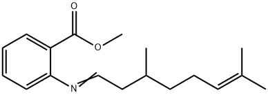 Citronellal methylanthranilate  Struktur