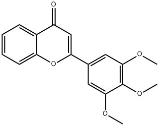 2-(3,4,5-TriMethoxyphenyl)-4H-chroMen-4-one Struktur