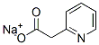 sodium pyridine-2-acetate Struktur