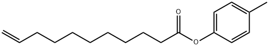 p-tolyl undec-10-enoate Struktur