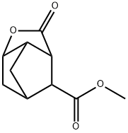 3,5-Methano-2H-cyclopenta[b]furan-7-carboxylicacid,hexahydro-2-oxo-,methylester(9CI) Struktur