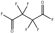 TETRAFLUOROSUCCINYL DIFLUORIDE Struktur