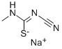 1-CYANO-3-METHYLISOTHIOUREA SODIUM SALT Struktur