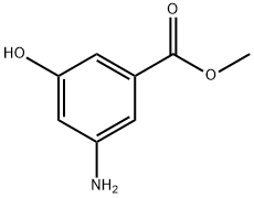 methyl 3-amino-5-hydroxybenzoate Struktur