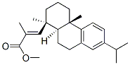 [1R-(1alpha,4abeta,10aalpha)]-[1,2,3,4,4a,9,10,10a-octahydro-1,4a-dimethyl-7-(1-methylethyl)-1-phenanthryl]methyl methacrylate Struktur