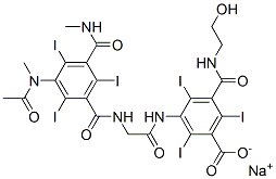 IOXAGLATE SODIUM Struktur