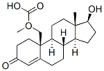 19-O-carboxymethoxytestosterone Struktur