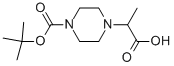 2-(1-TERT-BUTOXYCARBONYLPIPERAZIN-4-YL)PROPIONIC ACID price.