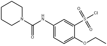 2-ETHOXY-5-[(PIPERIDINE-1-CARBONYL)-AMINO]-BENZENESULFONYL CHLORIDE price.