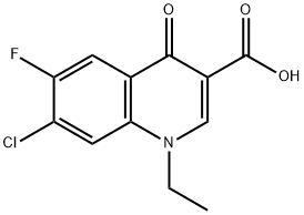 1-ETHYL-7-CHLORO-6-FLUORO-1,4-DIHYDRO-4-OXOQUINOLINE-3-CARBOXYLIC ACID