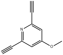 Pyridine, 2,6-diethynyl-4-methoxy- (9CI) Struktur