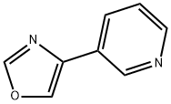 Pyridine, 3-(4-oxazolyl)- (9CI) Struktur