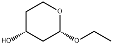 2H-Pyran-4-ol, 2-ethoxytetrahydro-, (2S,4R)- (9CI) Struktur