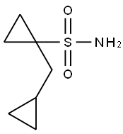 Cyclopropanesulfonamide, 1-(cyclopropylmethyl)- (9CI) Struktur