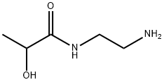 Propanamide, N-(2-aminoethyl)-2-hydroxy- (9CI) Struktur