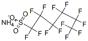 ammonium perfluorohexane-1-sulphonate  Struktur