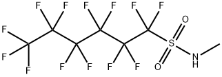 tridecafluoro-N-methylhexanesulphonamide Structure