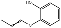 Phenol, 2-(1-propenyloxy)- (9CI) Struktur