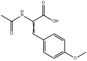 2-(acetylamino)-3-(4-methoxyphenyl)acrylic acid