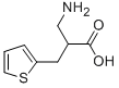 2-AMINOMETHYL-3-THIOPHEN-2-YL-PROPIONIC ACID Struktur