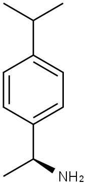 Benzenemethanamine, alpha-methyl-4-(1-methylethyl)-, (alphaS)- (9CI) Struktur