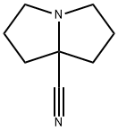 tetrahydro-1H-Pyrrolizine-7a(5H)-carbonitrile Struktur