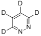 PYRIDAZINE-D4 Struktur