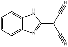 Propanedinitrile, 1H-benzimidazol-2-yl- (9CI) Struktur