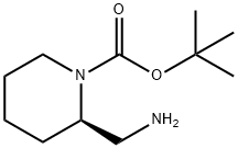 (R)-2-AMINOMETHYL-1-N-BOC-PIPERIDINE Struktur