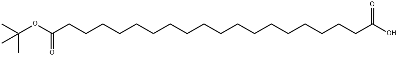 20-(tert-Butoxy)-20-oxoicosanoic acid Struktur