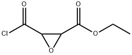 Oxiranecarboxylic acid, 3-(chlorocarbonyl)-, ethyl ester (9CI) Struktur