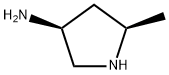 3-Pyrrolidinamine,5-methyl-,(3S,5R)-(9CI) Struktur