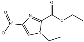 1H-Imidazole-2-carboxylicacid,1-ethyl-4-nitro-,ethylester(9CI) Struktur