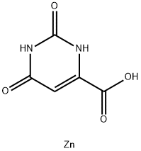 OROTIC ACID ZINC SALT DIHYDRATE Structure