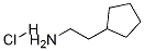 Cyclopentaneethanamine hydrochloride Structure