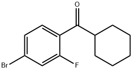 4-BROMO-2-FLUOROPHENYL CYCLOHEXYL KETONE price.