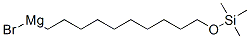 bromo[10-[(trimethylsilyl)oxy]decyl]magnesium Struktur
