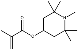 1,2,2,6,6-PENTAMETHYL-4-PIPERIDYL METHACRYLATE Struktur