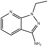 1-ethyl-1H-pyrazolo[3,4-b]pyridin-3-ylamine Struktur