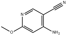 3-Pyridinecarbonitrile,4-amino-6-methoxy-(9CI) Struktur