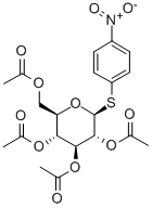 4'-Nitrophenyl-2,3,4,6-tetra-O-acetyl-1-thio-β-D-glucopyranosid