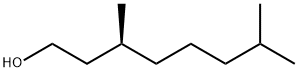 (S)-3,7-二甲基辛烷-1-醇, 68680-98-8, 結(jié)構(gòu)式