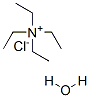 TETRAETHYLAMMONIUM CHLORIDE MONOHYDRATE Struktur