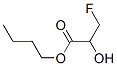 Propanoic  acid,  3-fluoro-2-hydroxy-,  butyl  ester Struktur