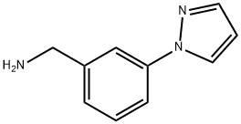 3-PYRAZOL-1-YL-BENZYLAMINE Struktur