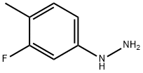 3-FLUORO-4-METHYL-PHENYL-HYDRAZINE Struktur