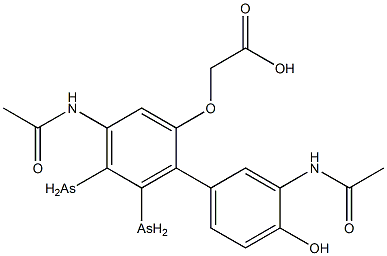 SOLUARSPHENAMINE Struktur