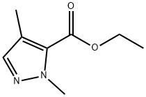 ethyl 1,4-diMethyl-1H-pyrazole-5-carboxylate Struktur