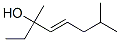 (E)-3,7-dimethyloct-4-en-3-ol Struktur
